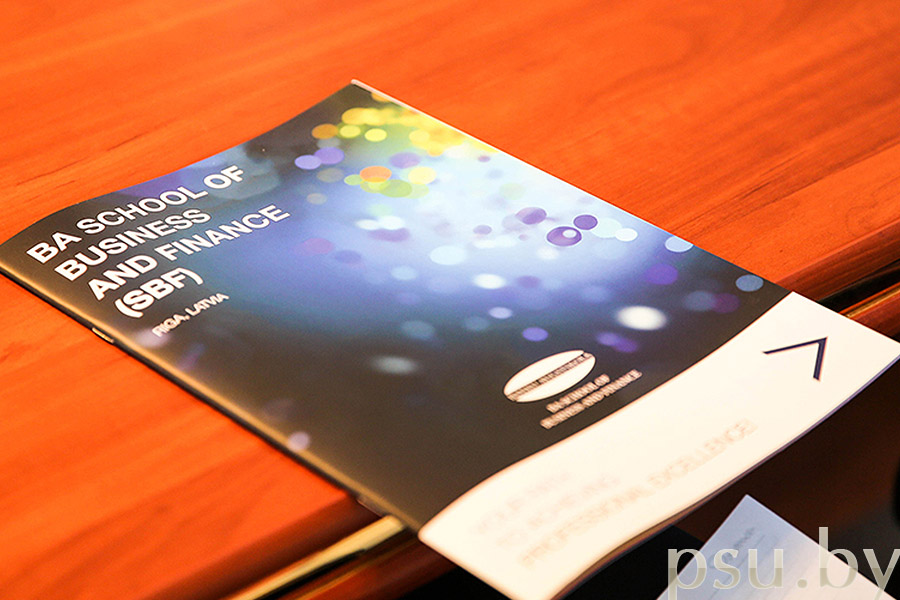 The prospectus about BA School of Business and Finance The prospectus about BA School of Business and Finance