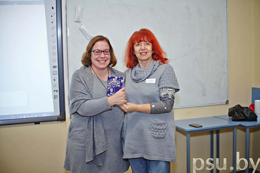 Mary Beth and Elena Kolesova Mary Beth and Elena Kolesova