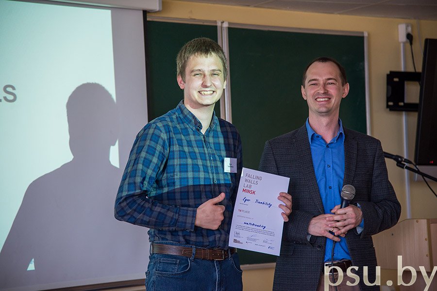 Победитель Falling Walls-2018 Трамбицкий