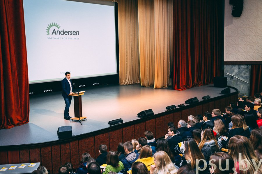Выступление директоа Andersen Выступление директоа Andersen