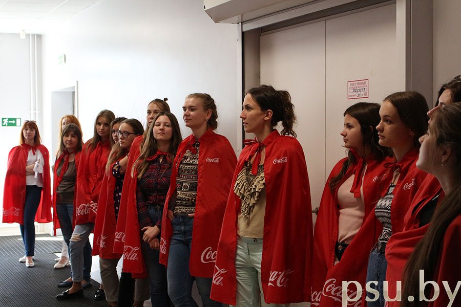 The Excursion around the Production Sites of the Unitary Enterprise Coca-Cola Beverages Belarus The Excursion around the Production Sites