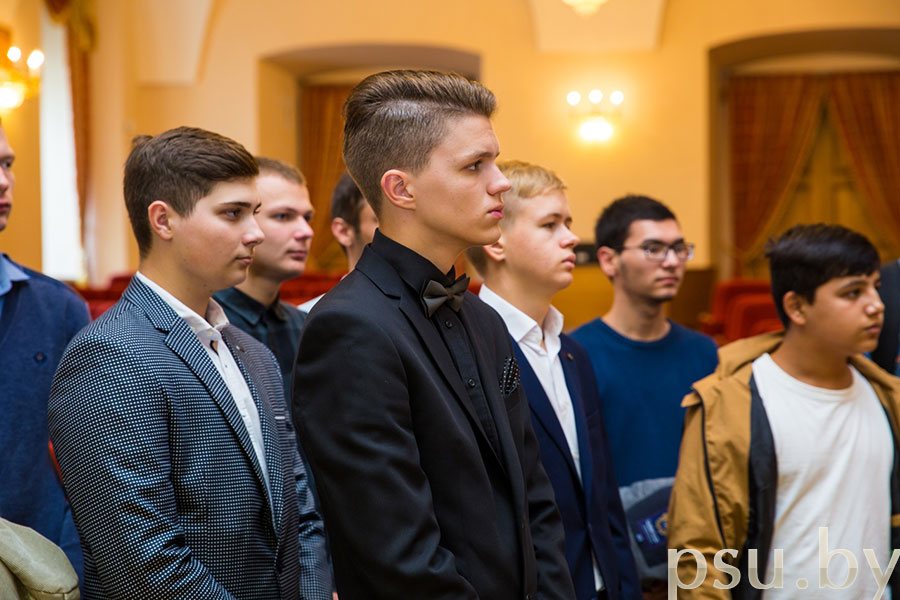 Первокурсники в Полоцком коллегиуме Первокурсники в Полоцком коллегиуме