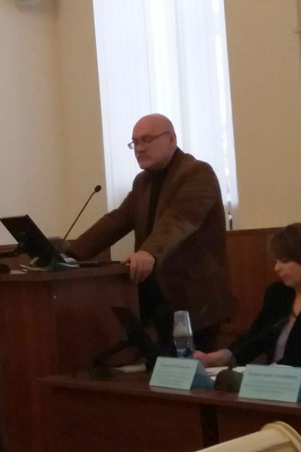 Report presented by D. Pankov, Head of the Department of Business Accounting, Analyses and Audit at Belarusian State University of Economics D. Pankov