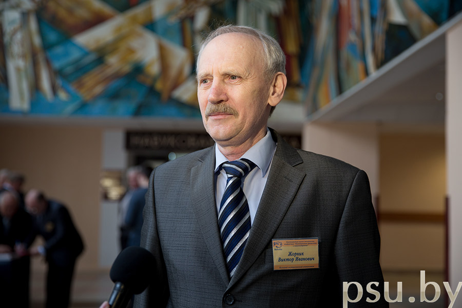 Виктор Иванович Жорник, доктор технических наук, доцент, заместитель начальника отделения технологий машиностроения и металлургии Объединенного института машиностроения НАН Беларуси Виктор Иванович Жорник