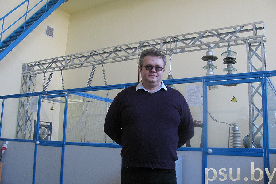 Визит Д.А. Антоновича на кафедру техники и электрофизики высоких напряжений, НГТУ. Россия Визит Д.А. Антоновича в НГТУ