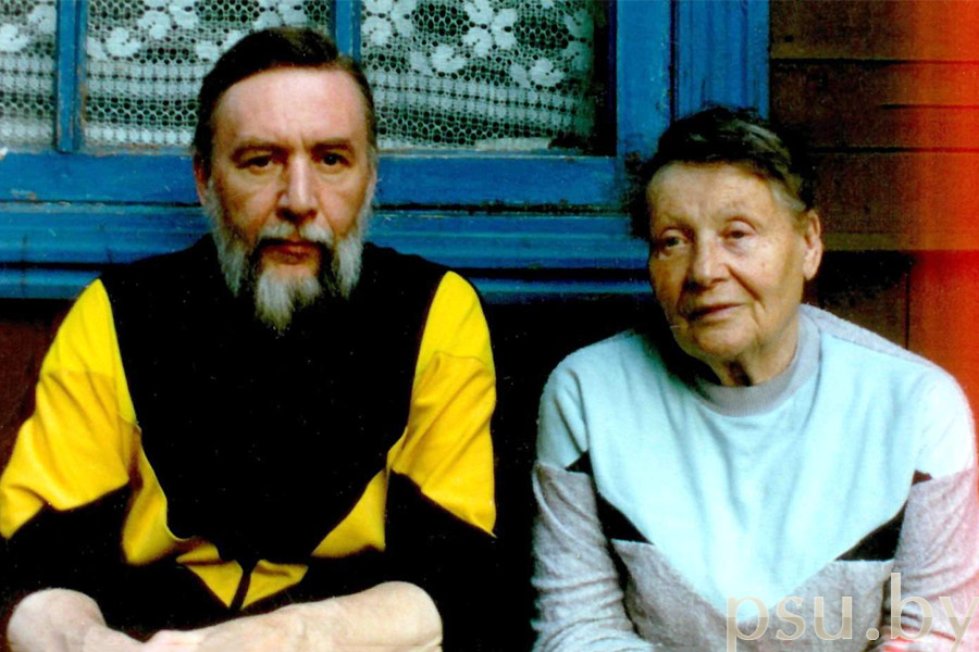 А. А. Гугнин с мамой