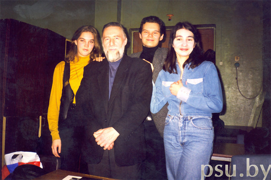 А. А. Гугнин с учениками