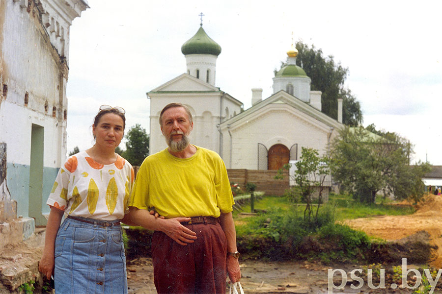 А.А. Гугнин с супругой, 1996 год А.А. Гугнин с супругой