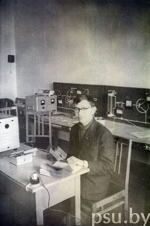 Студент Полоцкого нефтяного техникума, 1967