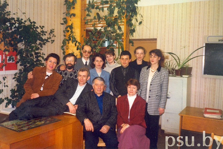 На кафедре с коллегами. 7 апреля 2000 года 07.04.2000 год