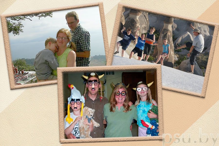 Jocelyn Pihlaja with her family Jocelyn with her family