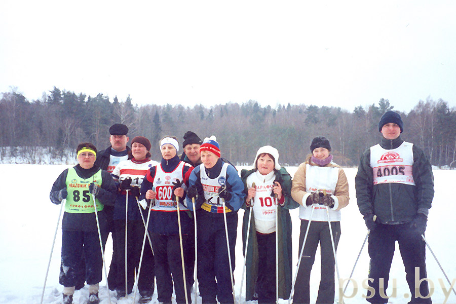 Кафедра на лыжне. Озеро Черное, 2010 Кафедра на лыжне 2010