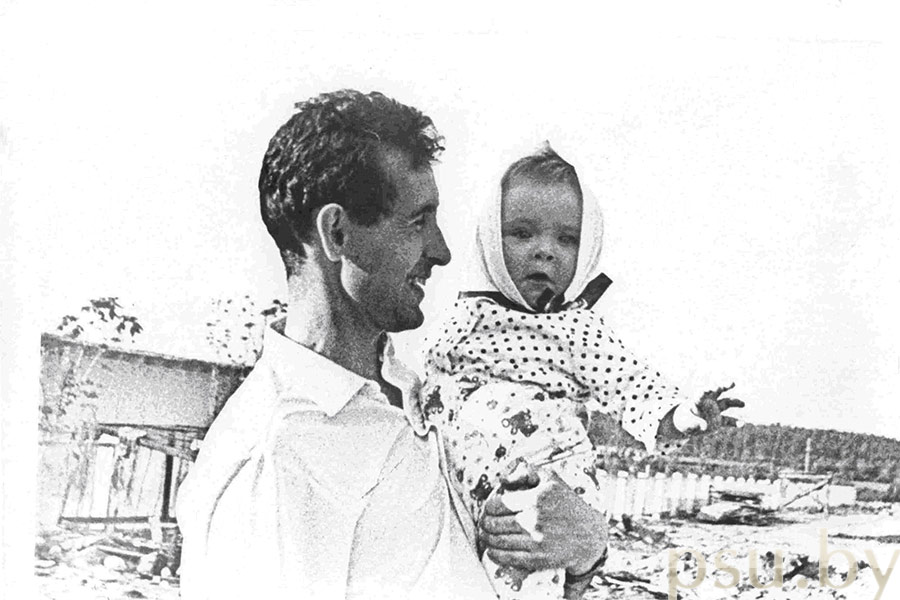 М. М. Шлеймович с дочкой Татьяной