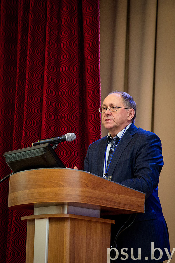 Rector of Polotsk State University, professor Dmitry Lazovsky Dmitry Lazovsky