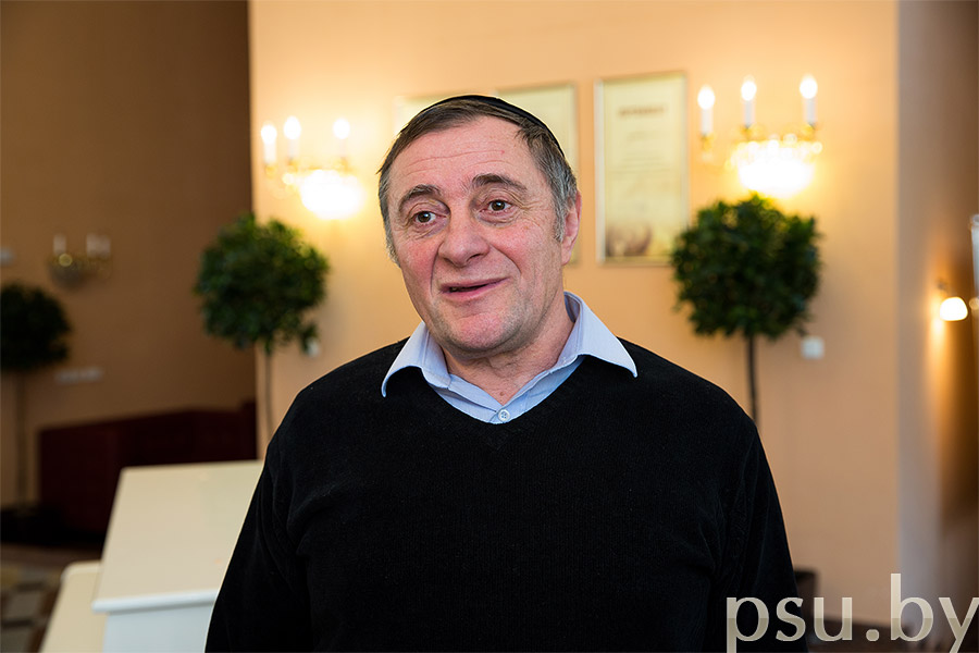 Григорий Львович Хайтович, председатель Иудейского религиозного объединения в Республике Беларусь Григорий Львович Хайтович