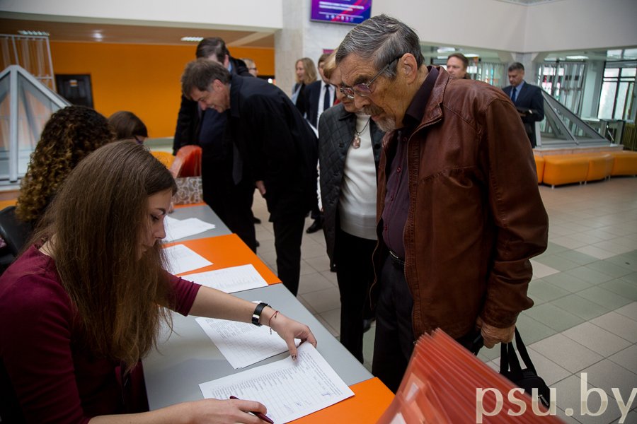 Registration of participants Registration of participants
