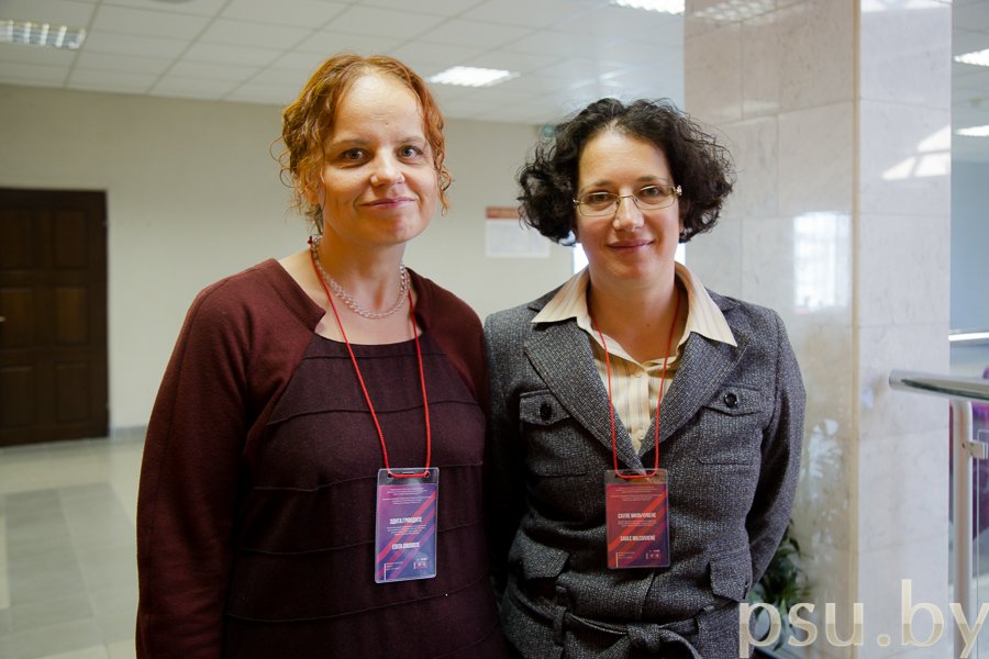 Saule Milchuvene and Edita Gruodytė Saule Milchuvene and Edita Gruodytė