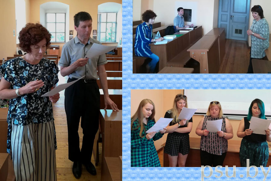 Заняткі ў Летняй школе Заняткі ў Летняй школе