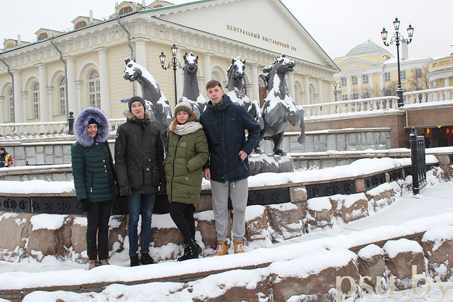 Студенты ПГУ на экскурсии по Москве