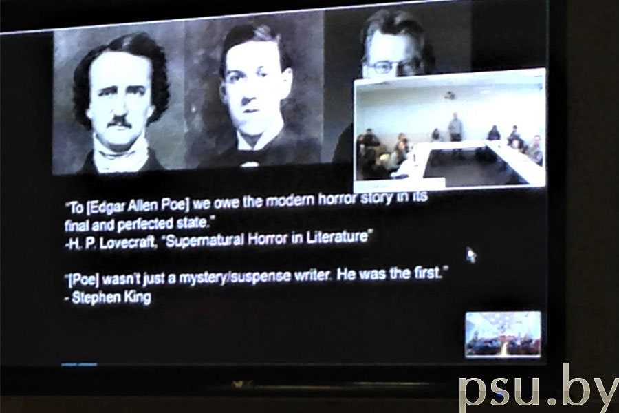 E. Poe, S. King E. Poe, S. King
