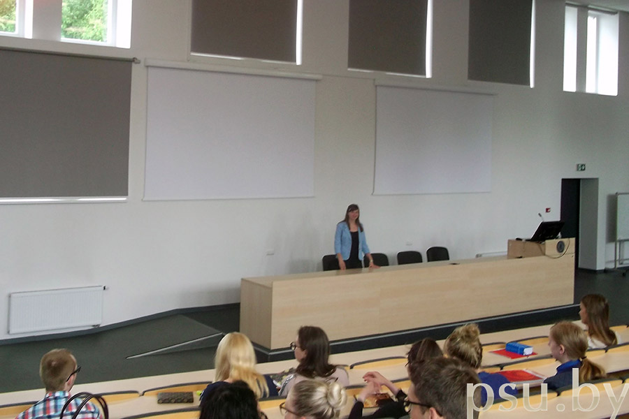 Lectures by Yuliya Prikolotina