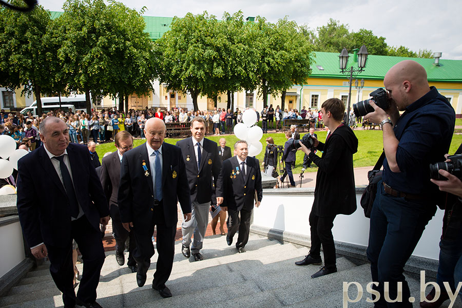 Administration from PSU, Polotsk and Novopolotsk Administration