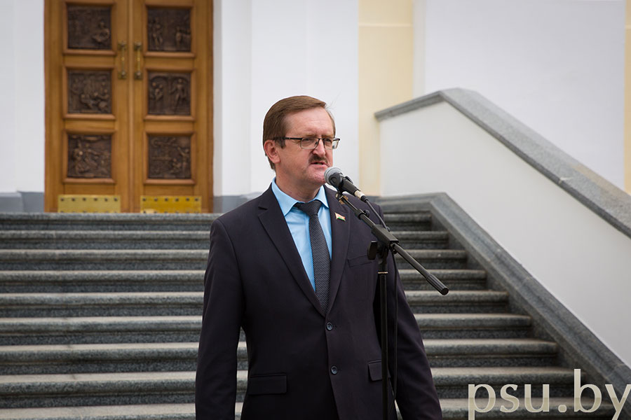 Oleg Buevich, Chaiman of Novopolotsk City Board of Deputies Oleg Buevich