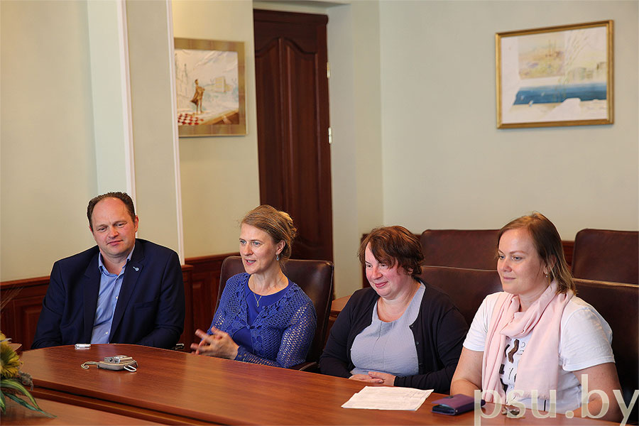 Halina Orszulak, Vice-Dean at the Faculty of Economics of the University of Warmia and Mazury presented her faculty Halina Orszulak