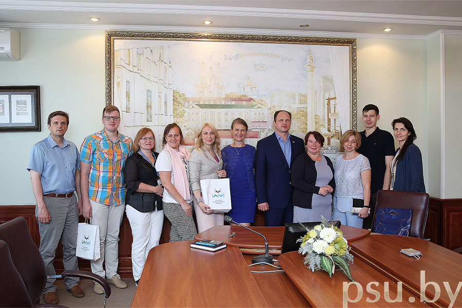 The participants of the project on academic mobility The participants of the project