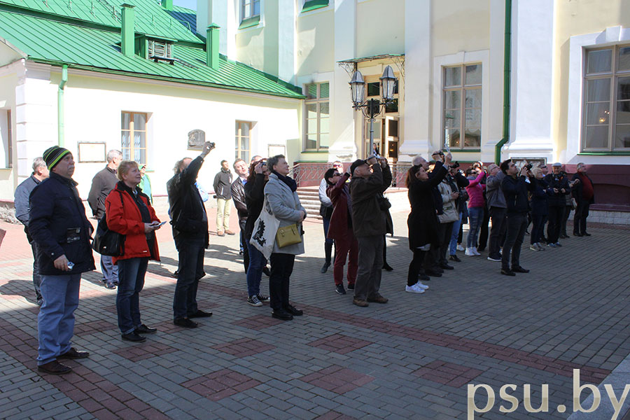 Презентация университетских музыкальных часов Полоцкого коллегиума для гостей Часы