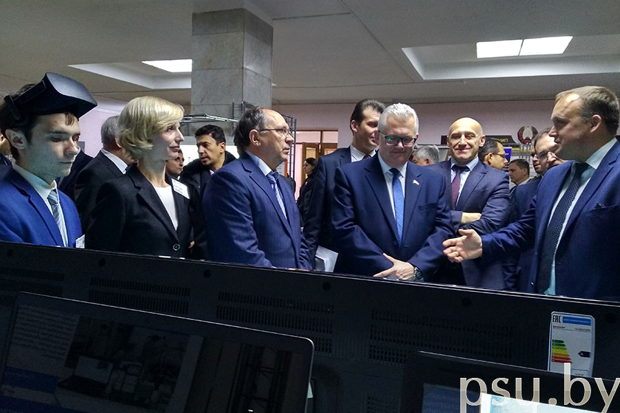 Представители ПГУ и коллегия Министерства образования и Министерства жилищно-коммунального хозяйства Республики Беларусь Представители ПГУ и коллегия Министерства