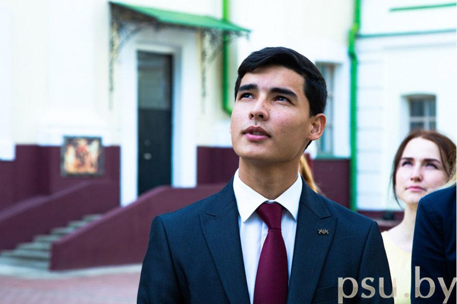 A 1st-year Student at Polotsk College A 1st-year Student