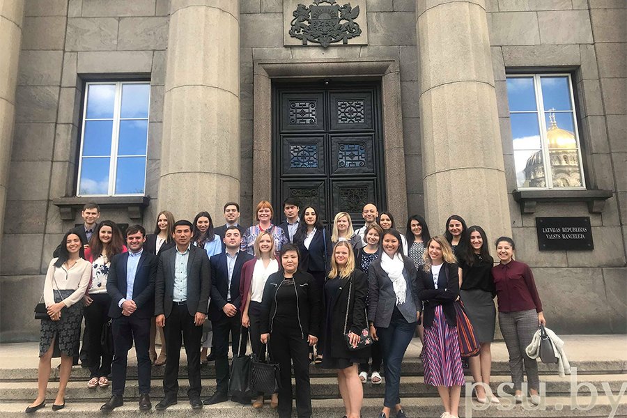 The Visits to Institutions, Ministries and Departments in Latvia The Visits to Institutions