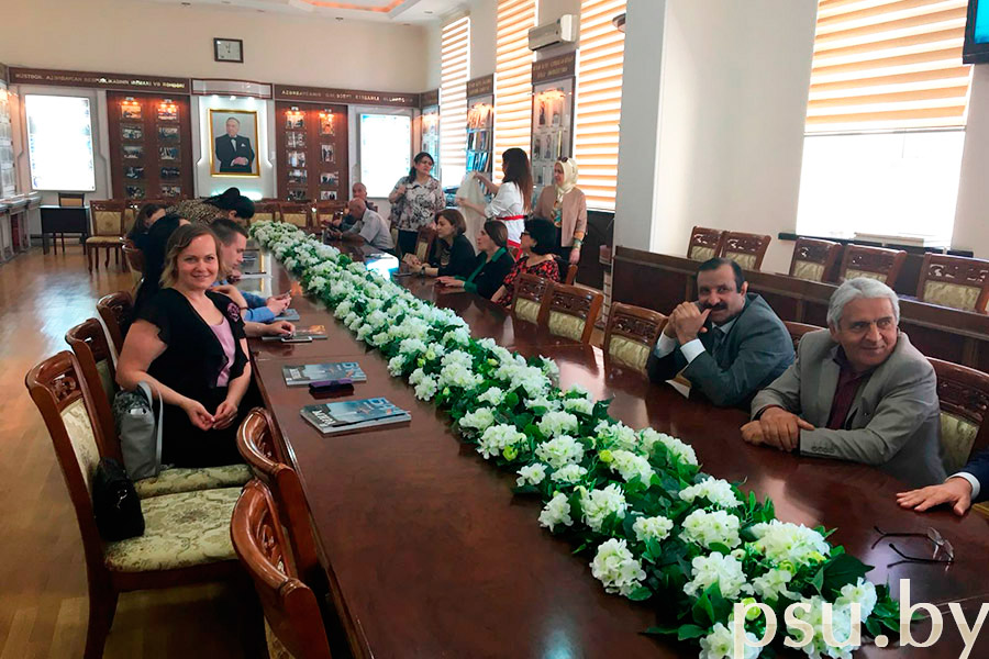 Inga Zenkova at Azerbaijan State University of Economics Inga Zenkova at Azerbaijan State University of Economics