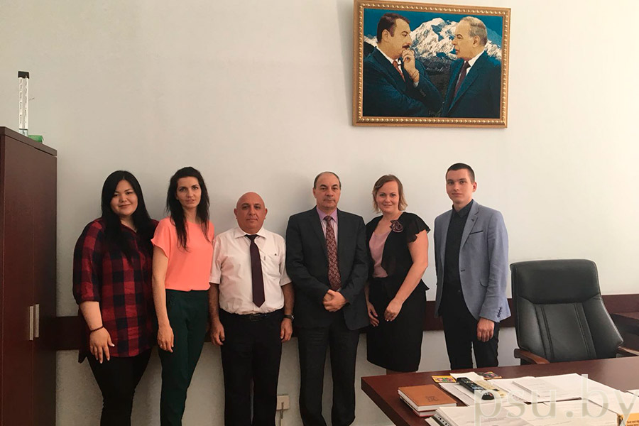 The representatives from Baku and PSU The representatives from Baku and PSU