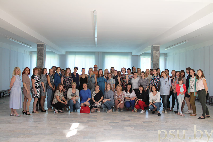 University lecturers and school teachers from Polotsk and Novopolotsk University lecturers and school teachers from Polotsk and Novopolotsk