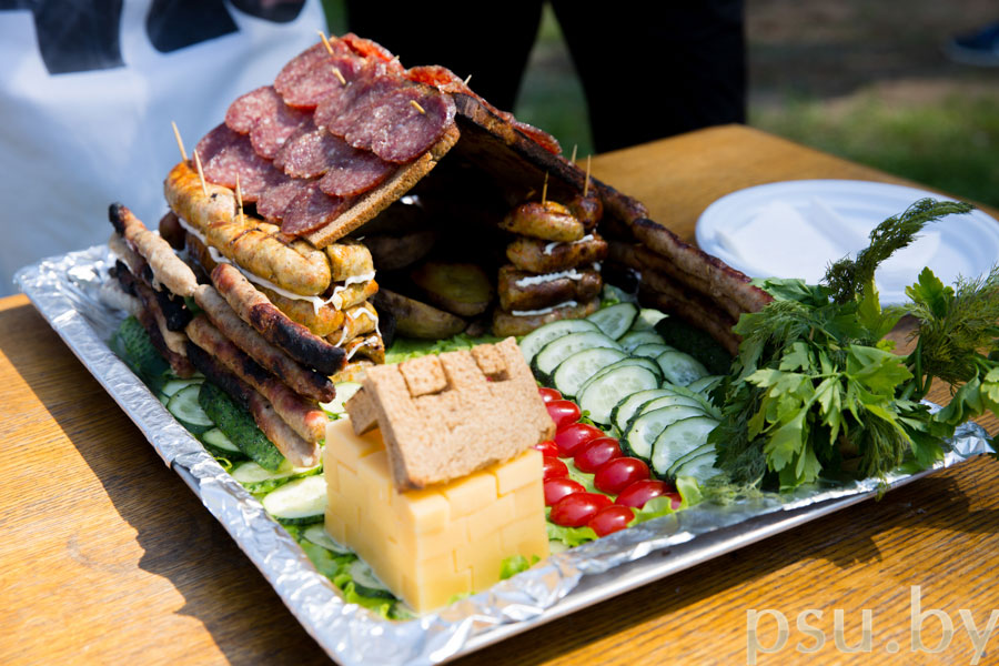 A tasty dish cooked by the participants of the festival A tasty dish