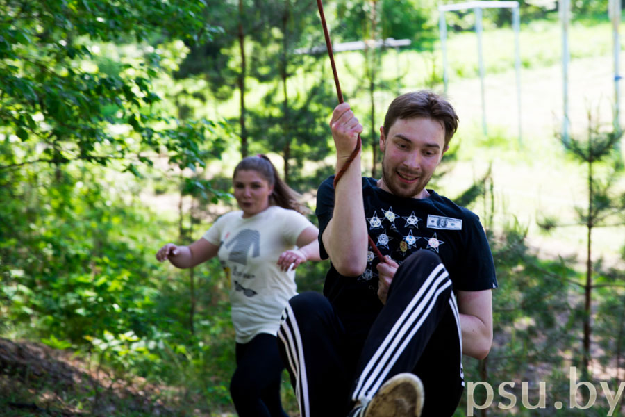 The obstacle course The obstacle course