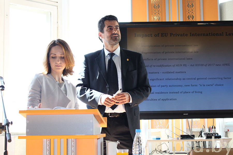Dr. Császár Mátyás’s lecture on private international law Lecture on private international law