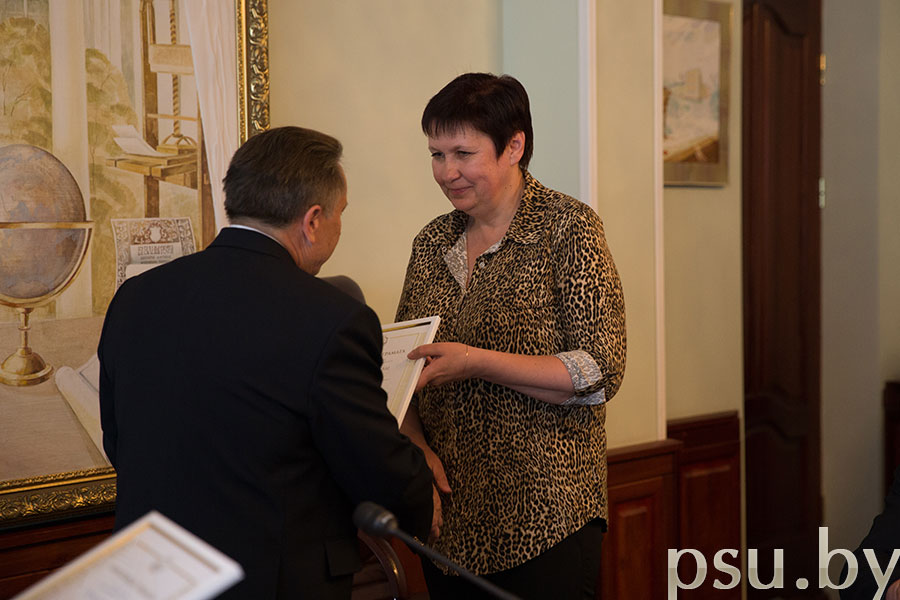 Natalia Kuznechik, specialist in educational process support of the Department of Radio Electronics Natalia Kuznechik