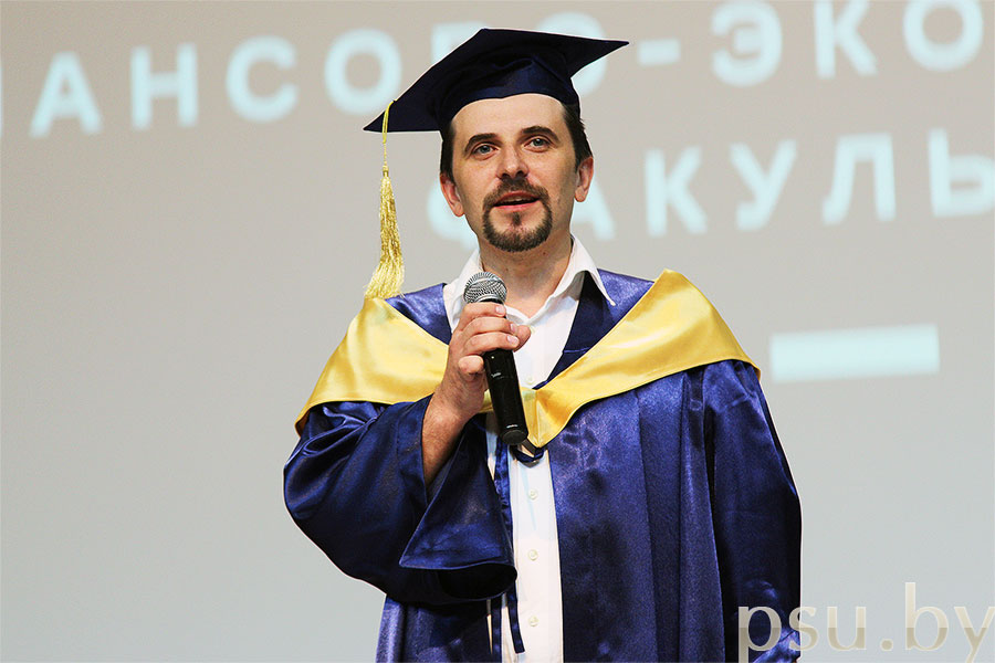 Viacheslav Rodnev, a Master’s student at the Faculty of Finance and Economics Viacheslav Rodnev