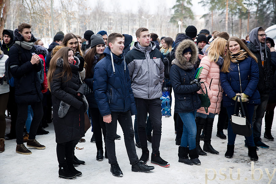 The participants of «Polotsk SNOW University» The participants