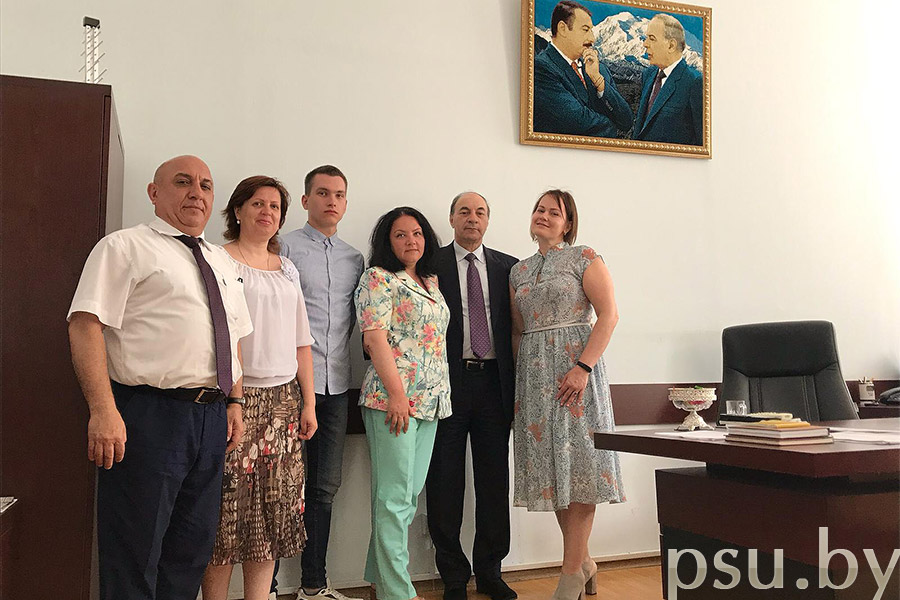 Делегация кафедры экономики в Азербайджанском государственном экономическом университете Делегация кафедры экономики в Азербайджанском экономическом университете