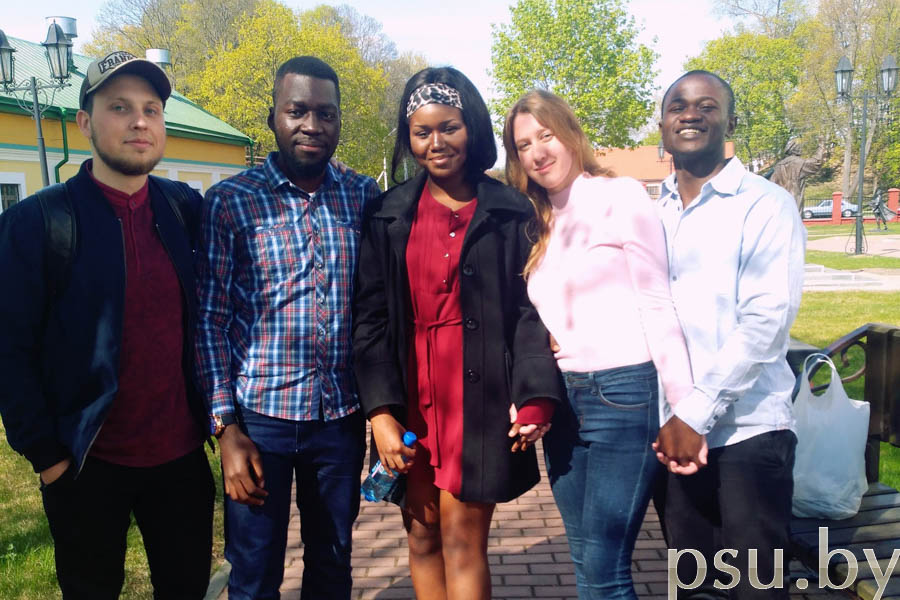 Students and volunteers