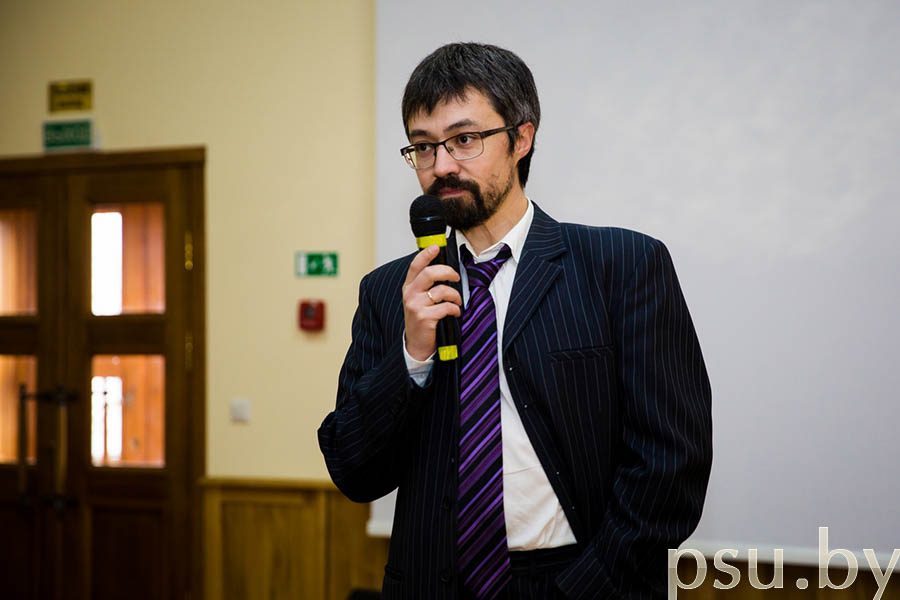 Denis Kondakov, dean of the Faculty of Humanities Denis Kondakov