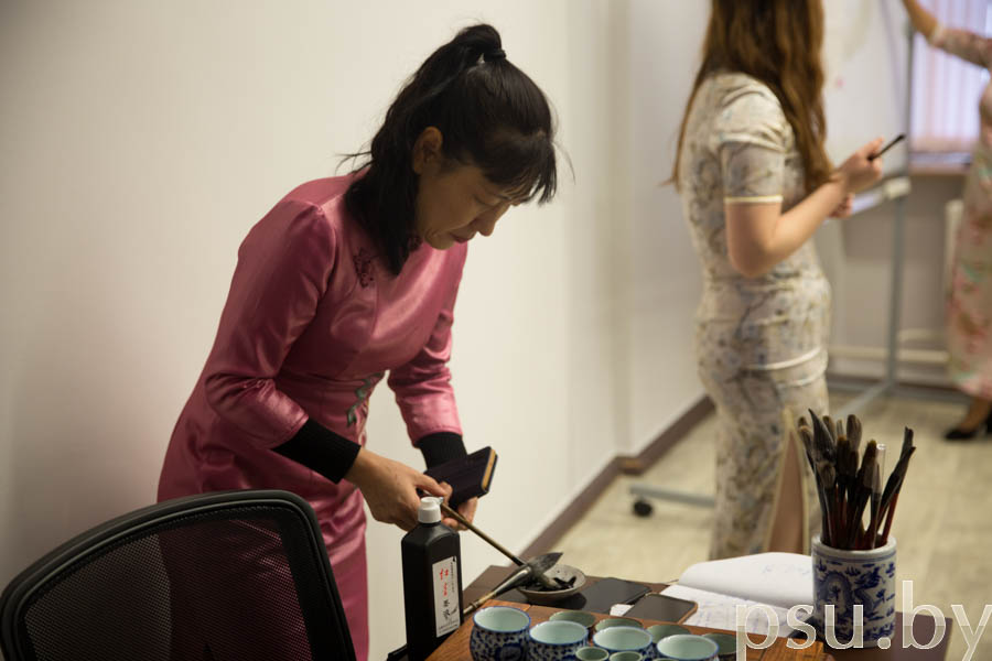 The teachers of Confucius Institute on Science and Technology at BNTU The teachers of Confucius Institute