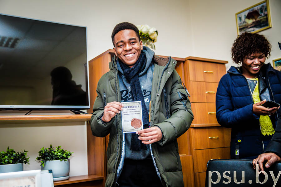 Welcome to the Faculty of Information Technologies! - International Student of the Preparatory Department International Student
