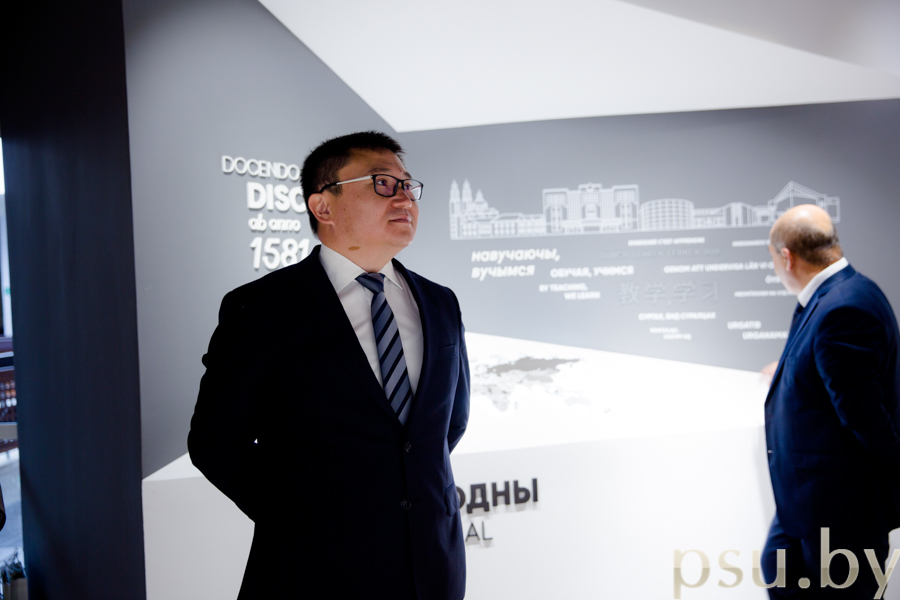 M.E. Pulatov and T.S. Sharipov visited the Polotsk Museum of Science and Education M.E. Pulatov and T.S. Sharipov visited the Polotsk Museum of Science and Education