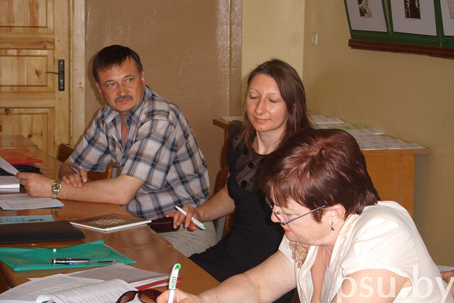 С.М. Лясовіч з Ю.М. Бабічам