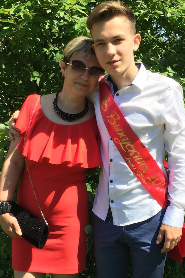 А.А. Молчанова с сыном А.А. Молчанова с сыном
